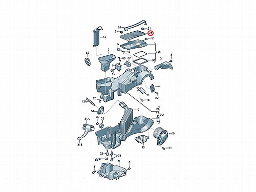 エアコンフィルター VW(フォルクスワーゲン) [8A0819439A]