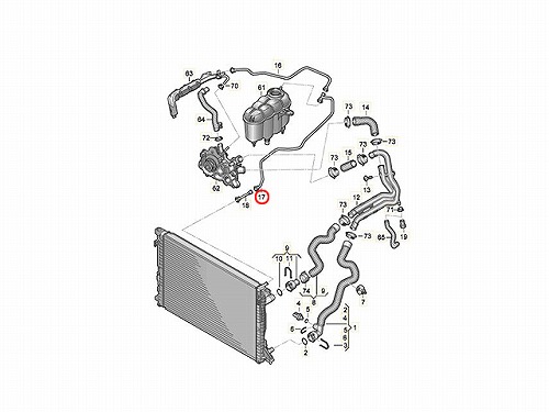 ブリーザーライン AUDI(アウディ) [8W0121081ED]