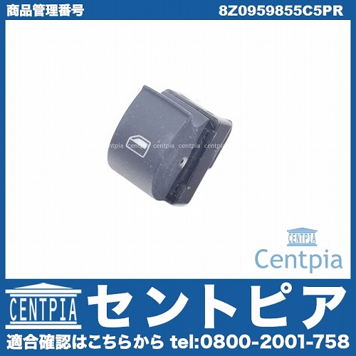 パワーウインドウスイッチ AUDI(アウディ) [8Z0959855C5PR]