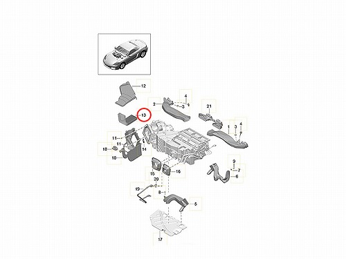 エアコンフィルター Porsche(ポルシェ) [99157237100]