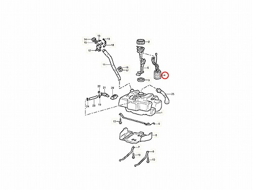 燃料ポンプ(フューエルポンプ) Porsche(ポルシェ) [99662013200]