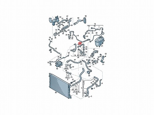接続ピース(Tピース) VW(フォルクスワーゲン) [N90794401]