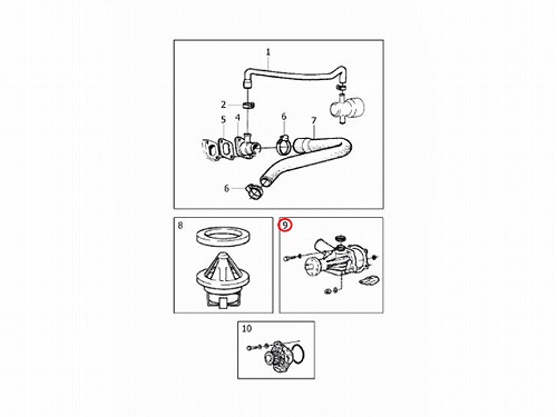 ウォーターポンプ VOLVO(ボルボ) [V271975]