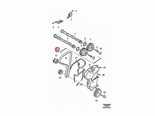 タイミングベルトテンショナーセット VOLVO(ボルボ) [V31330784]