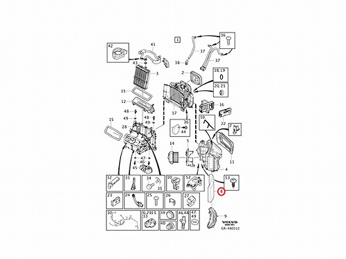 エアコンフィルター(チャコール) VOLVO(ボルボ) [V31407748]