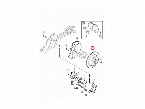 ブレーキローター(ディスクローター) リア VOLVO(ボルボ) [V31471746]
