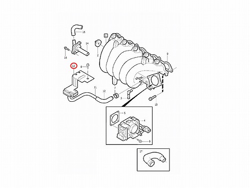 インテーク プレッシャーセンサー(インテークマニホールドセンサー/内圧センサー/ブースト圧センサー) VOLVO(ボルボ) [V9486209]