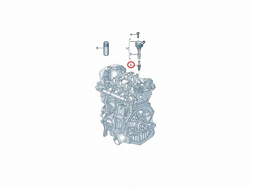スパークプラグ BOSCH製 VW(フォルクスワーゲン) [Y7LER02]