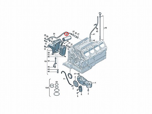 オイルフィルター AUDI(アウディ) [oc281]