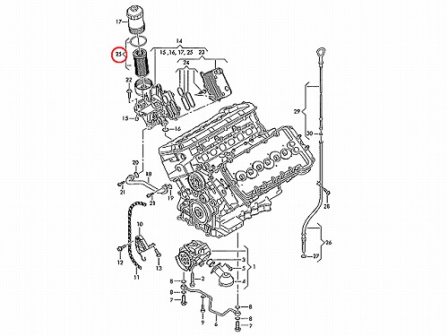 オイルフィルター VW(フォルクスワーゲン) [OX557]