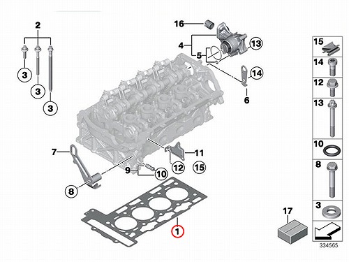 シリンダーヘッドガスケット MINI(ミニ) [11127595138]MINI(ミニ