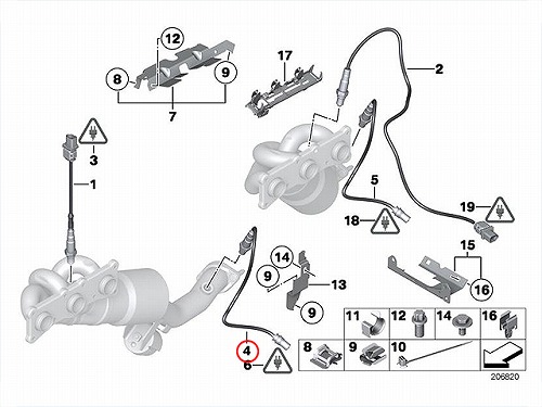 O2センサーラムダセンサー BMW [BMW E E E E