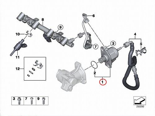 BMW MINI 高圧ポンプ R60 R61 ハイプレッシャーポンプ ミニ