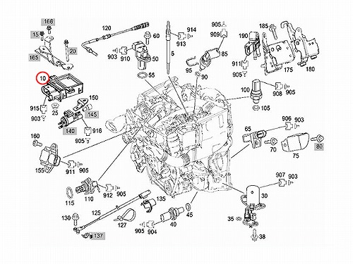 Mercedes Benz グロータイムユニットセラミック仕様グロー・プラグ用